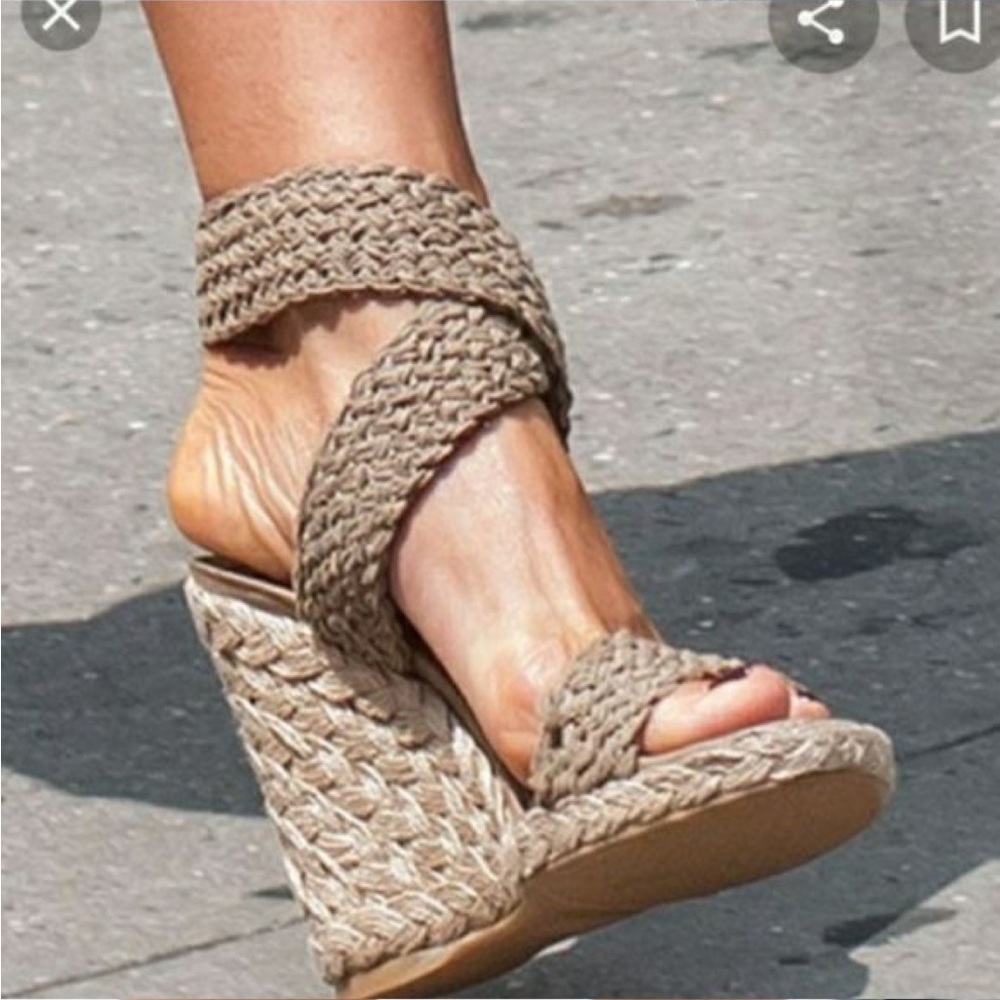 Stuart Weitzman Alex Espadrille Size 6